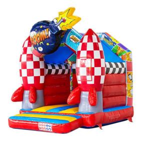 Springkussen Midi Comic Rocket Springkussen Midi Comic Rocket