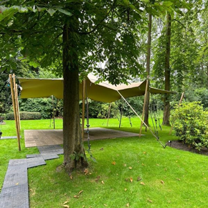 Stretchtent 10x10 meter Stretchtent 10x10 meter