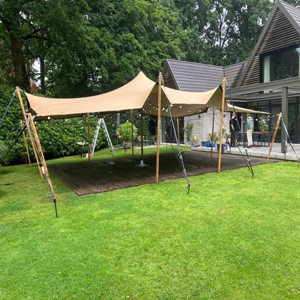 Stretchtent 7,5x5 meter Stretchtent 7,5x5 meter