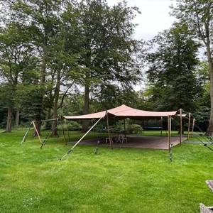 Stretchtent 10x7,5 meter Stretchtent 10x7,5 meter